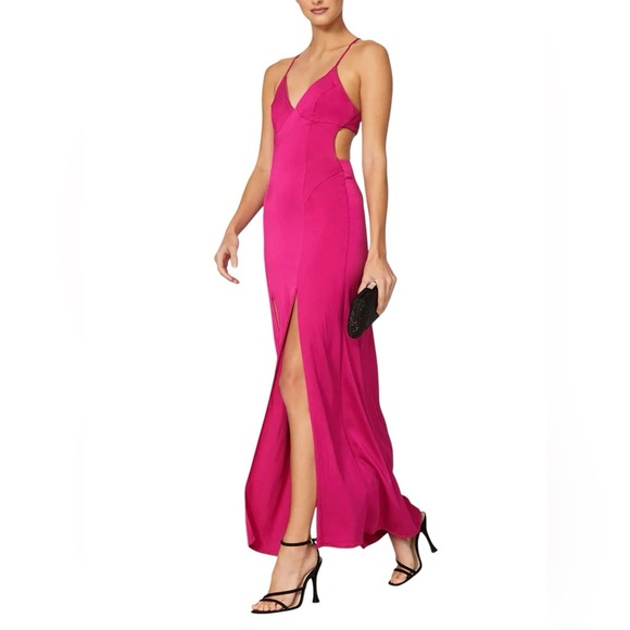 Manning Cartell Pink FaceTime Slip Gown Size 8 - Picture 1 of 7